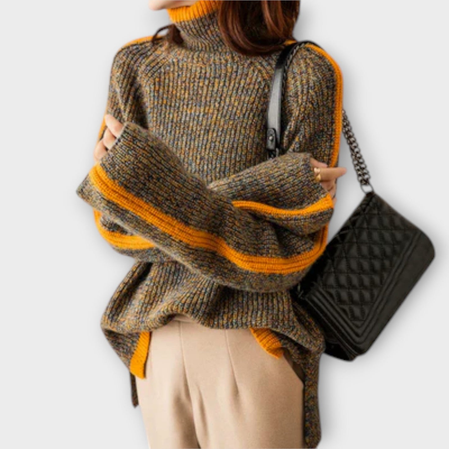 Alma | Klassischer Rollkragenpullover